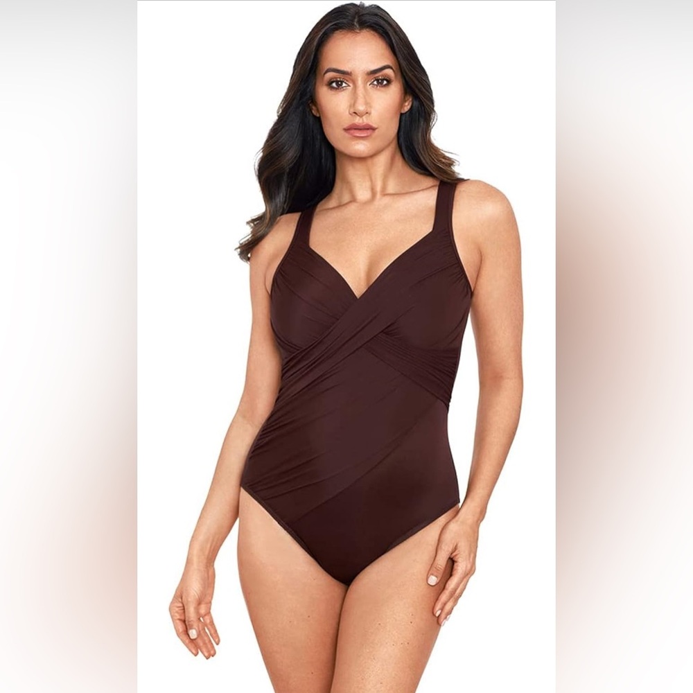 NWT Miraclesuit Women’s Rock Solid Revele 1 piece